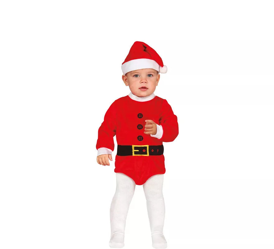 Translation missing: it.Disfraz de Baby Papá Noel en Body para bebé