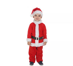Baby santa claus costume per un bambino