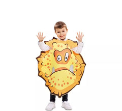 Costume di batteri arancioni per bambini