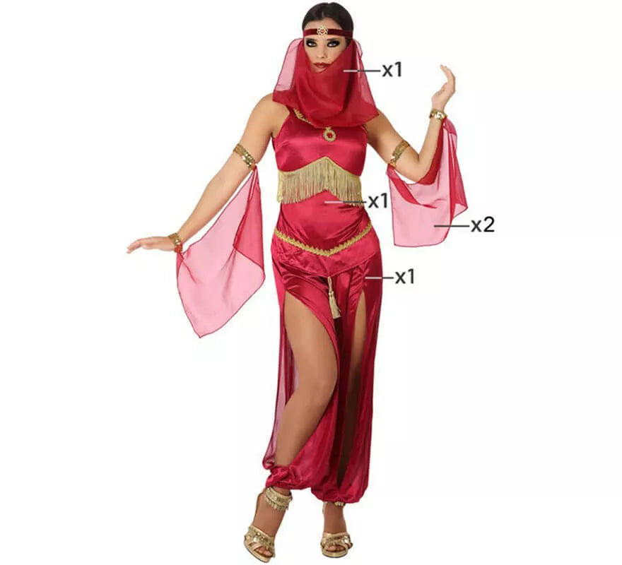 Translation missing: it.Disfraz de Bailarina Árabe para mujer