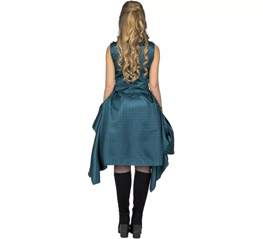 Translation missing: it.Disfraz de Bailarina Azul de Salón para mujer