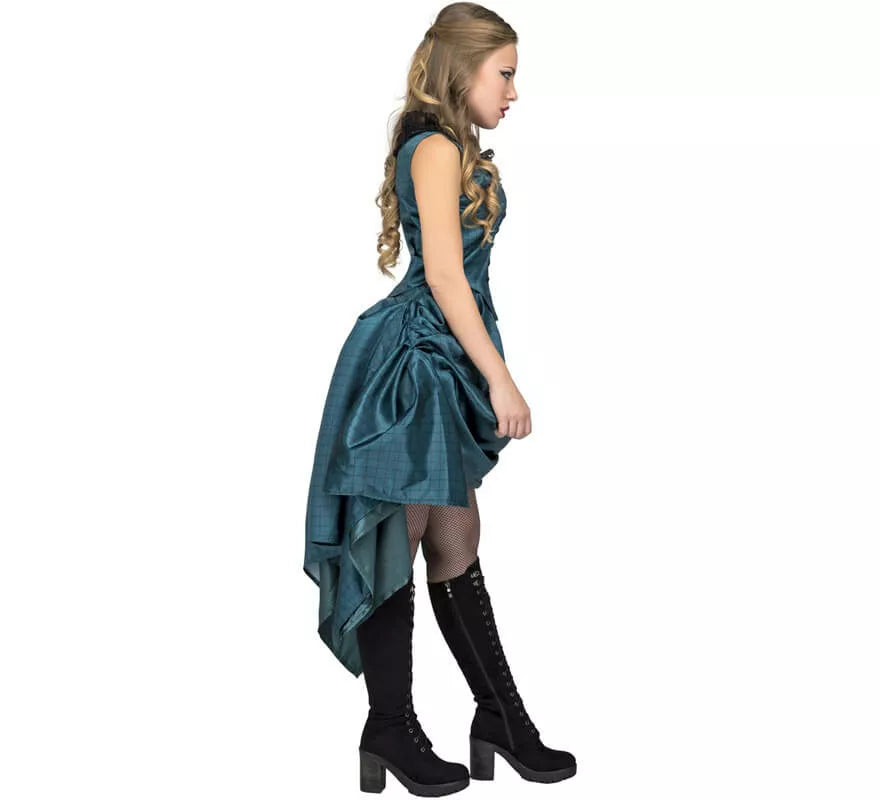 Translation missing: it.Disfraz de Bailarina Azul de Salón para mujer