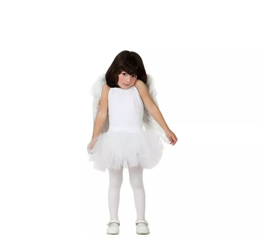 Translation missing: es.Disfraz de Bailarina Blanco para Niña