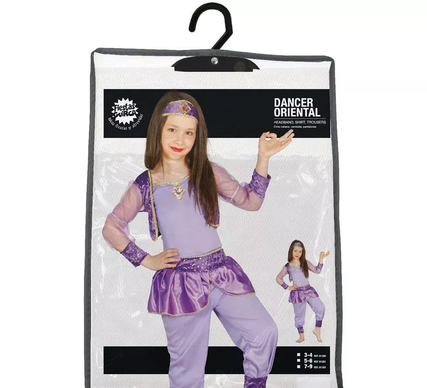 Translation missing: it.Disfraz de Bailarina Danza del Vientre para niña