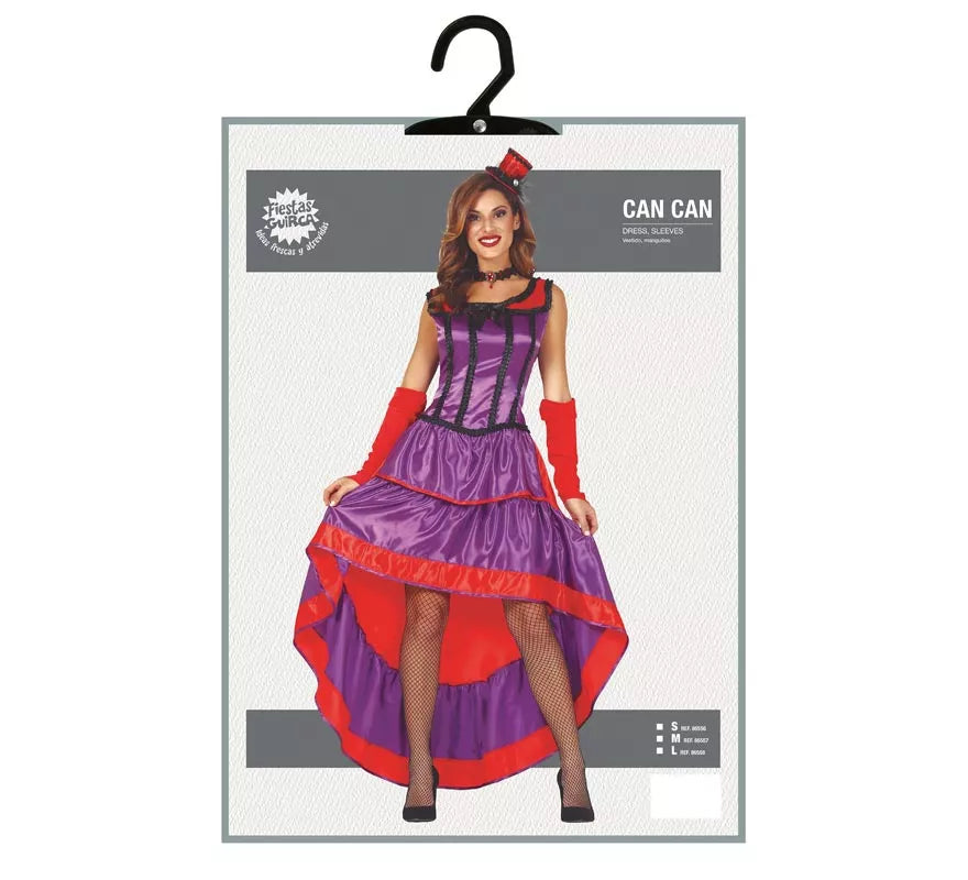 Translation missing: it.Disfraz de Bailarina de Can Can para mujer