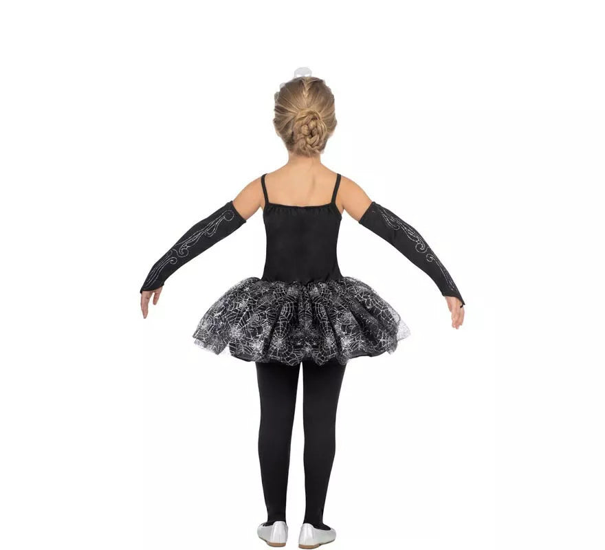 Translation missing: it.Disfraz de Bailarina Esqueleto con tiara para niña