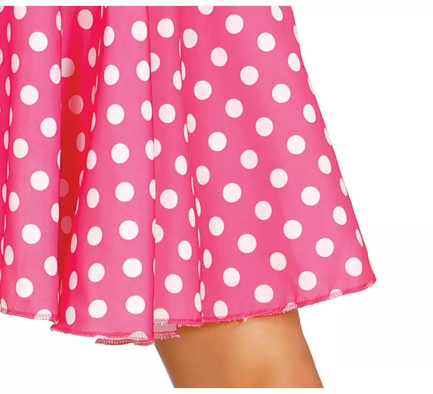 Translation missing: es.Disfraz de Bailarina Pin up rosa para mujer