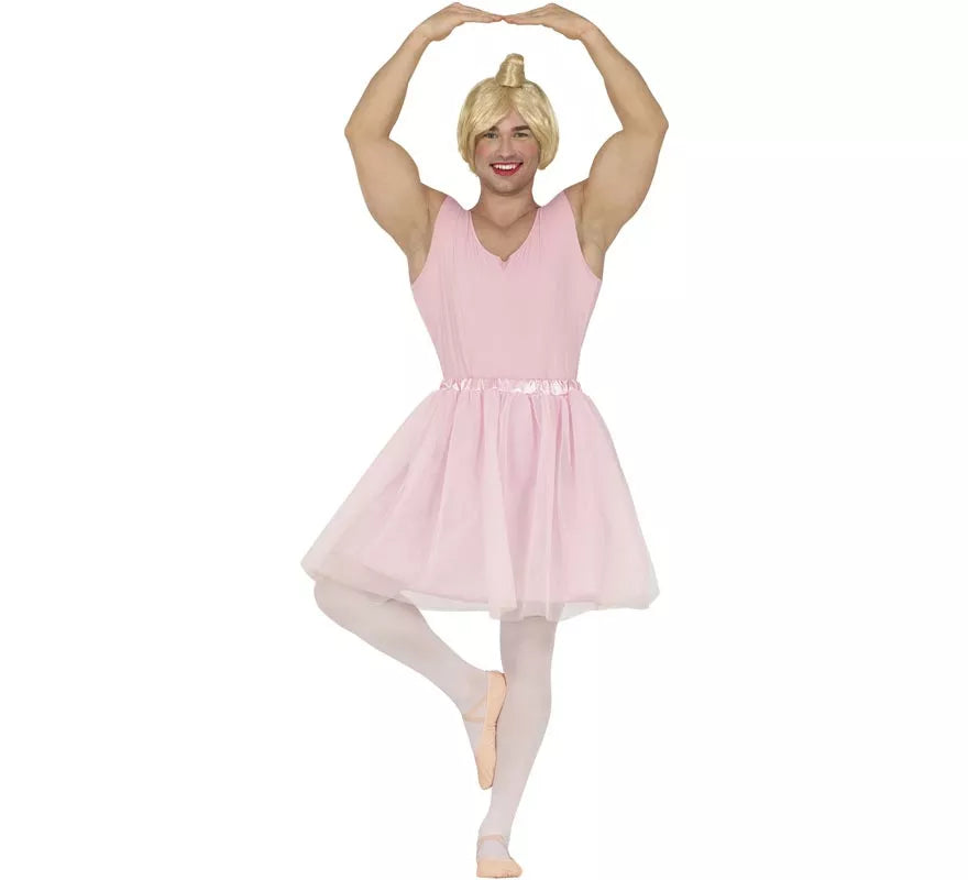Translation missing: it.Disfraz de Bailarina rosa para hombre