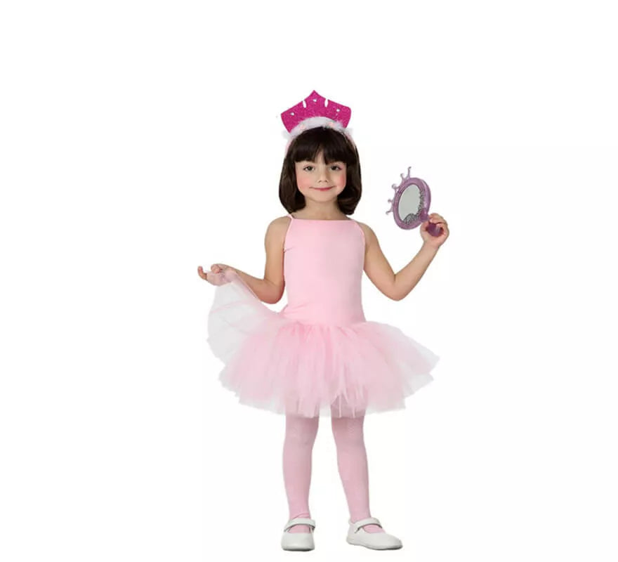 Translation missing: it.Disfraz de Bailarina Rosa para Niña