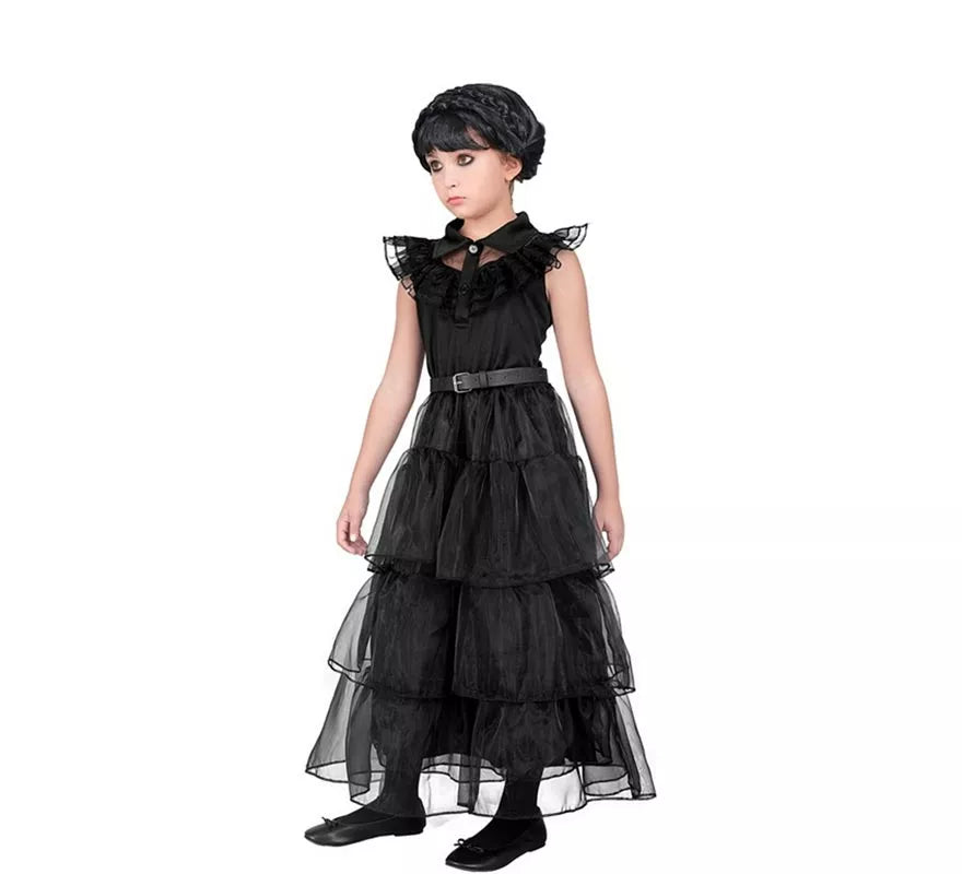 Translation missing: it.Disfraz de Baile de Niña Siniestra para niña