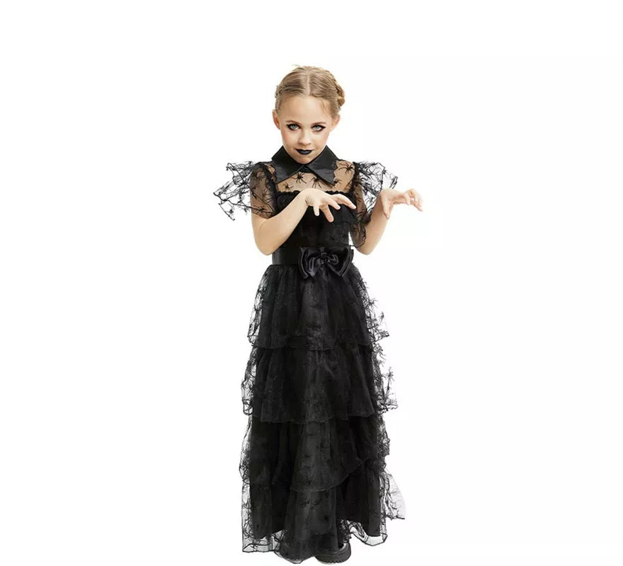 Translation missing: it.Disfraz de Baile de Niña Siniestra para niña y adolescente