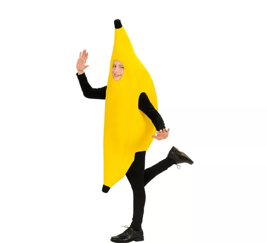 Translation missing: it.Disfraz de Banana entera para niños y adolescente