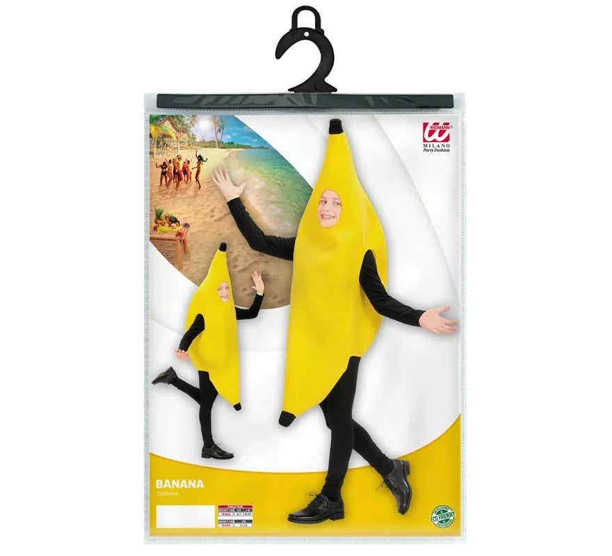 Translation missing: it.Disfraz de Banana entera para niños y adolescente