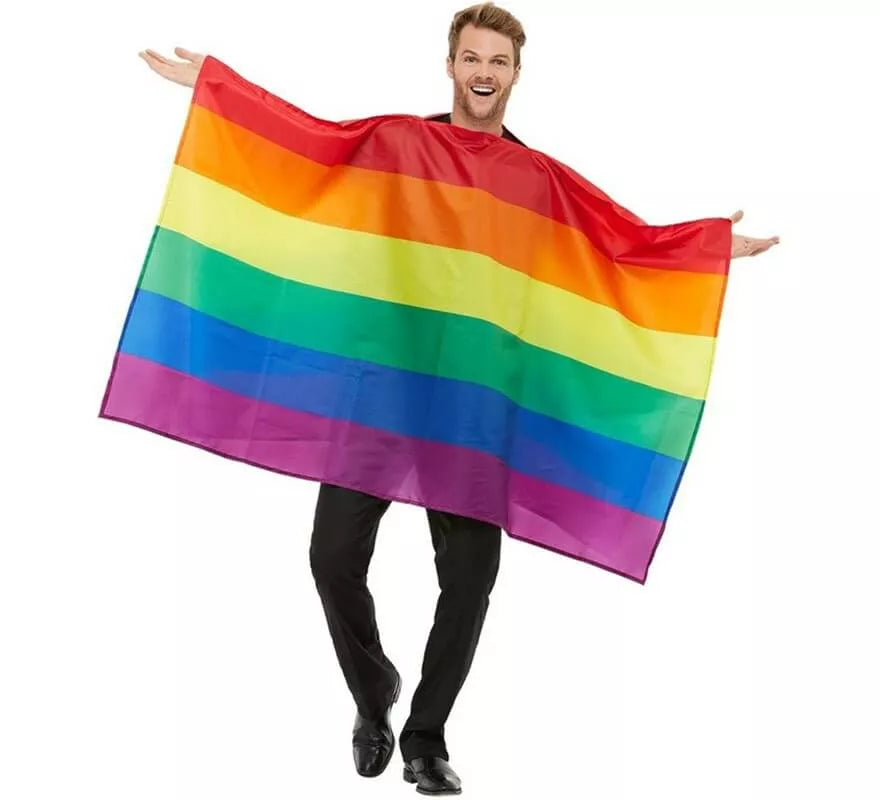 Translation missing: it.Disfraz de Bandera Arcoíris orgullo LGBT para adultos