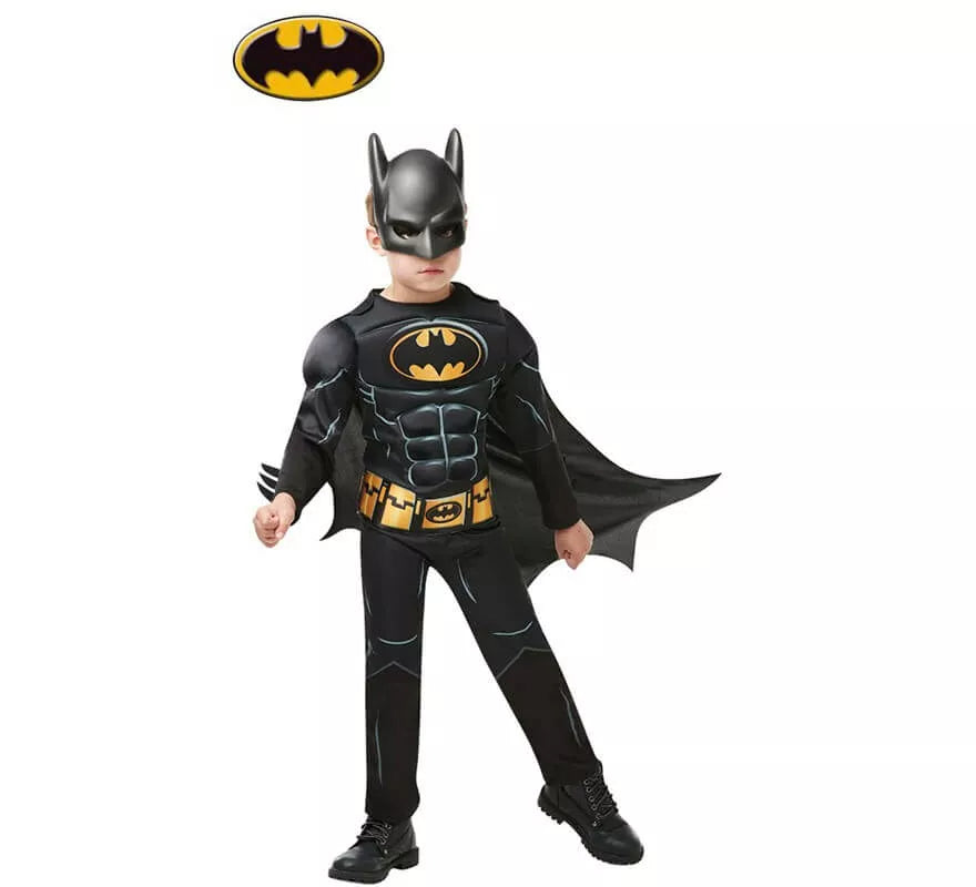 Translation missing: it.Disfraz de Batman Musculoso para niño