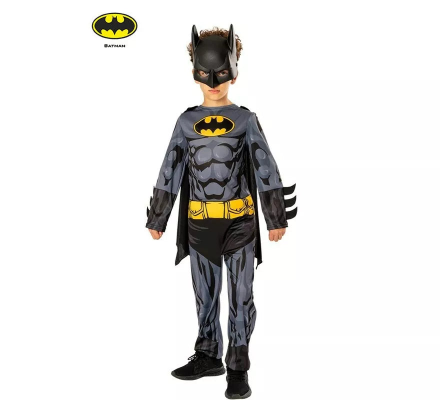 Translation missing: it.Disfraz de Batman Opp pecho simulado con máscara para niño