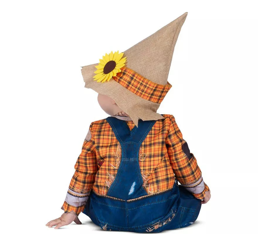 Translation missing: it.Disfraz de Bebé Espantapájaros con gorro para bebé y niño