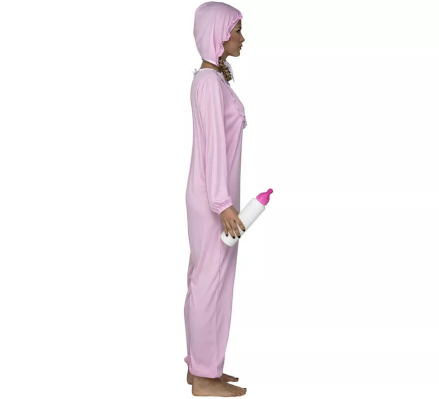 Disfraz de Bebé Rosa para mujer