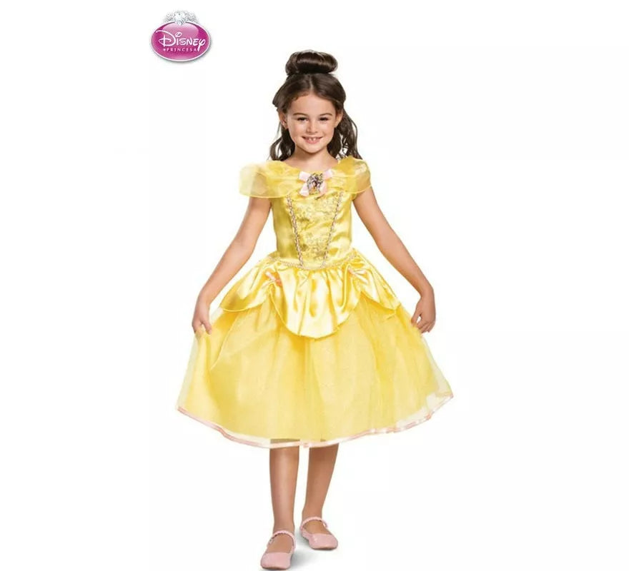 Disfraz de Bella Disney La Bella y la Bestia Deluxe para niña