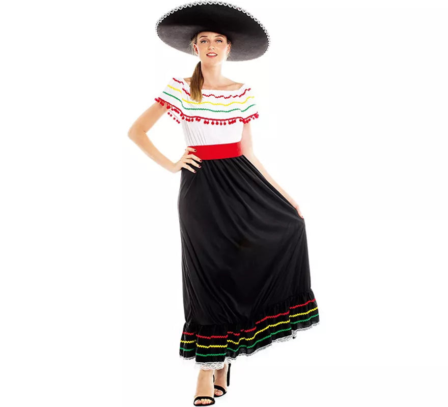 Translation missing: es.Disfraz de Belleza Mexicana con Falda para mujer