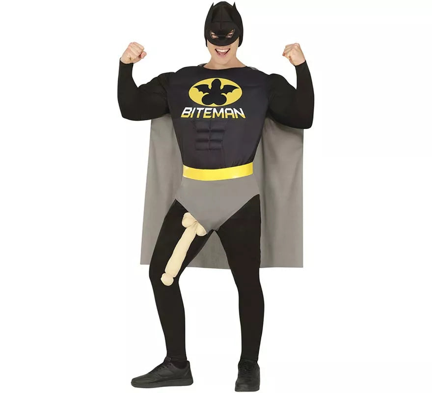 Translation missing: it.Disfraz de Biteman oscuro para hombre