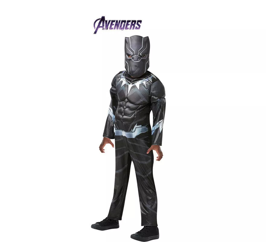 Translation missing: it.Disfraz de Black Panther Deluxe para niño y adolescente