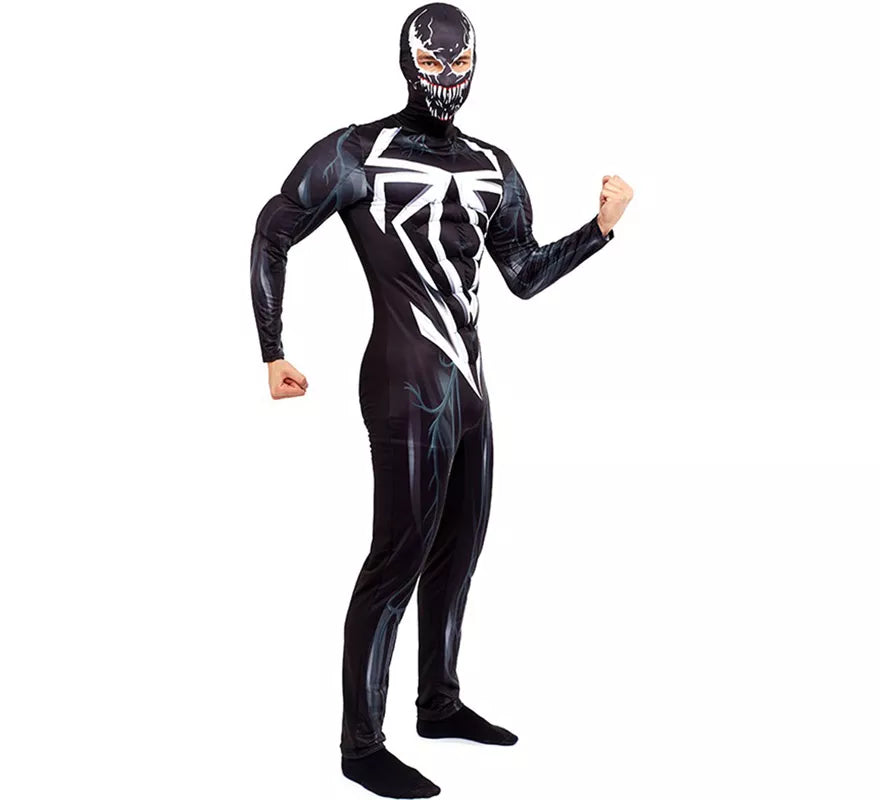 Translation missing: it.Disfraz de Black Spider Maligno para hombre
