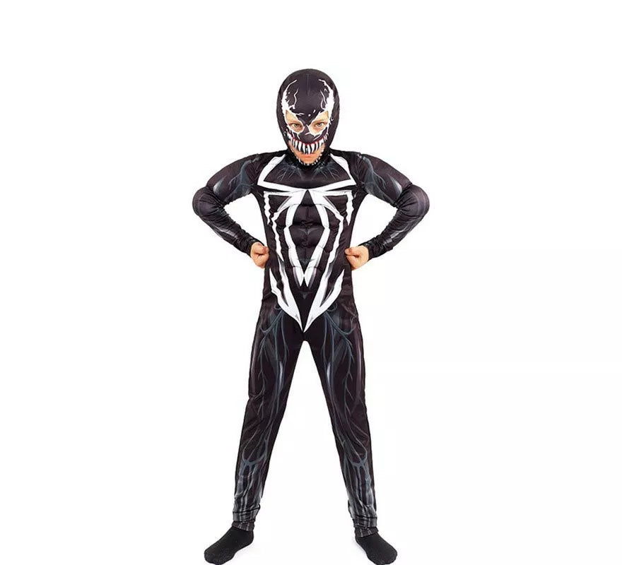Translation missing: it.Disfraz de Black Spider Maligno para niño