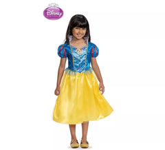 Costume classico Disney di Biancaneve per bambine