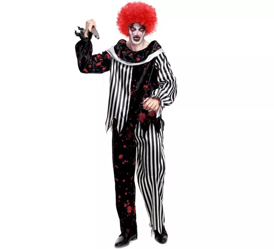 Translation missing: it.Disfraz de Bloody Clown para hombre