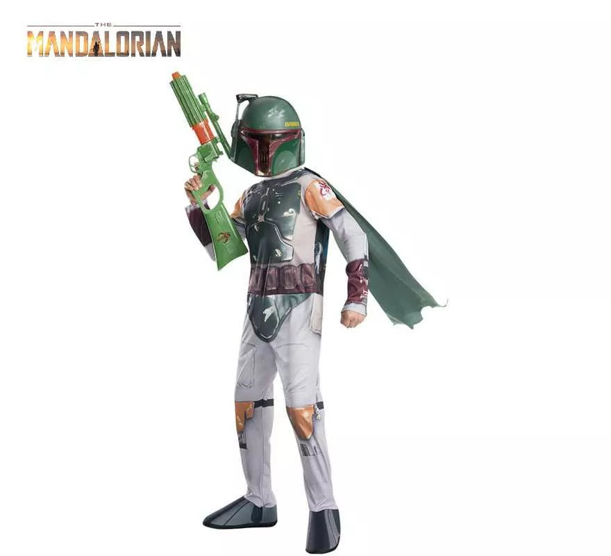 Translation missing: it.Disfraz de Boba Fett de Star Wars Clásico para niño