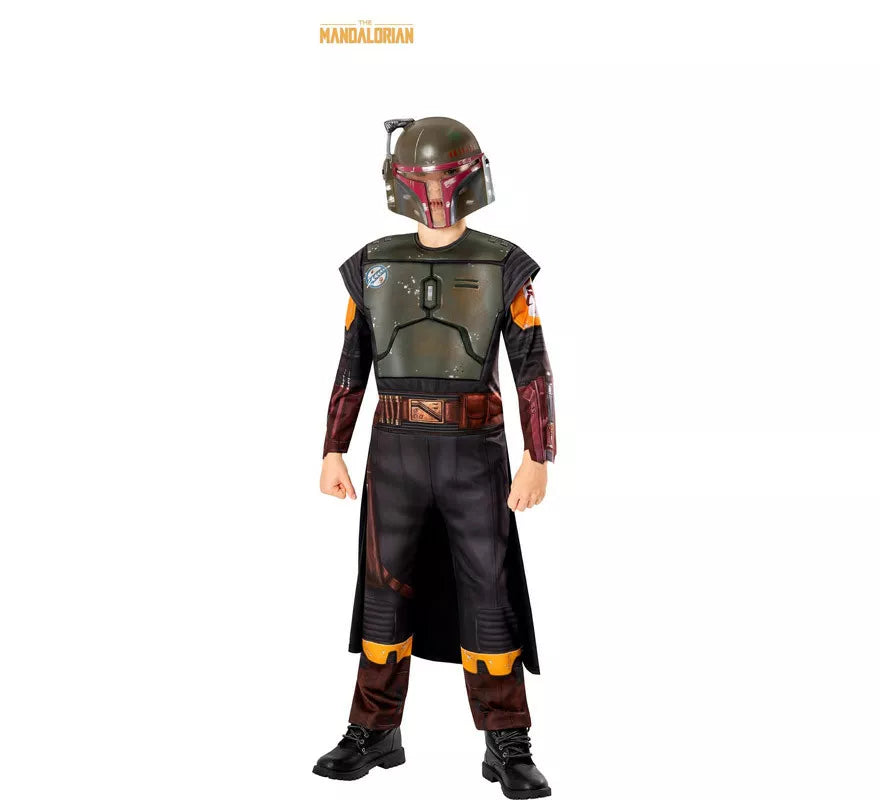 Translation missing: it.Disfraz de Boba Fett Deluxe de Star Wars para niño