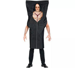 Costume da sacco per cadaveri per uomo