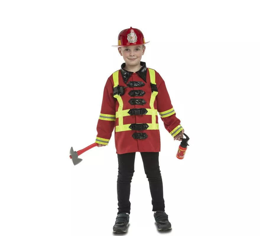 Translation missing: es.Disfraz de Bombero con accesorios para niños