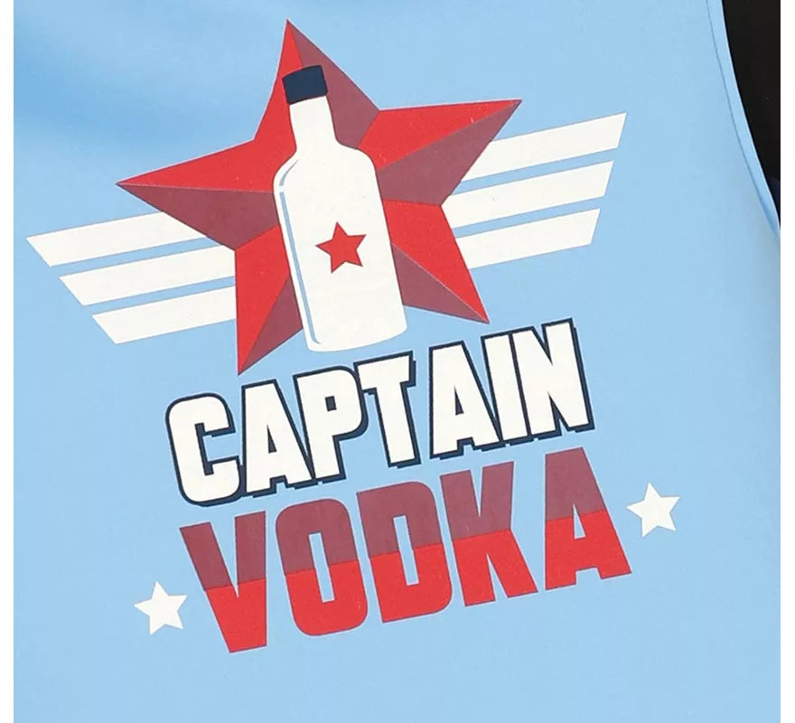 Translation missing: it.Disfraz de Botella Capitán Vodka para adultos