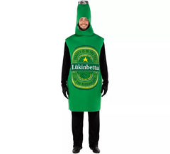 Costume bottiglia di birra per uomo