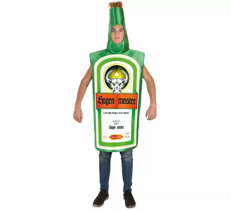 Translation missing: es.Disfraz de Botella Jungen Master para adultos
