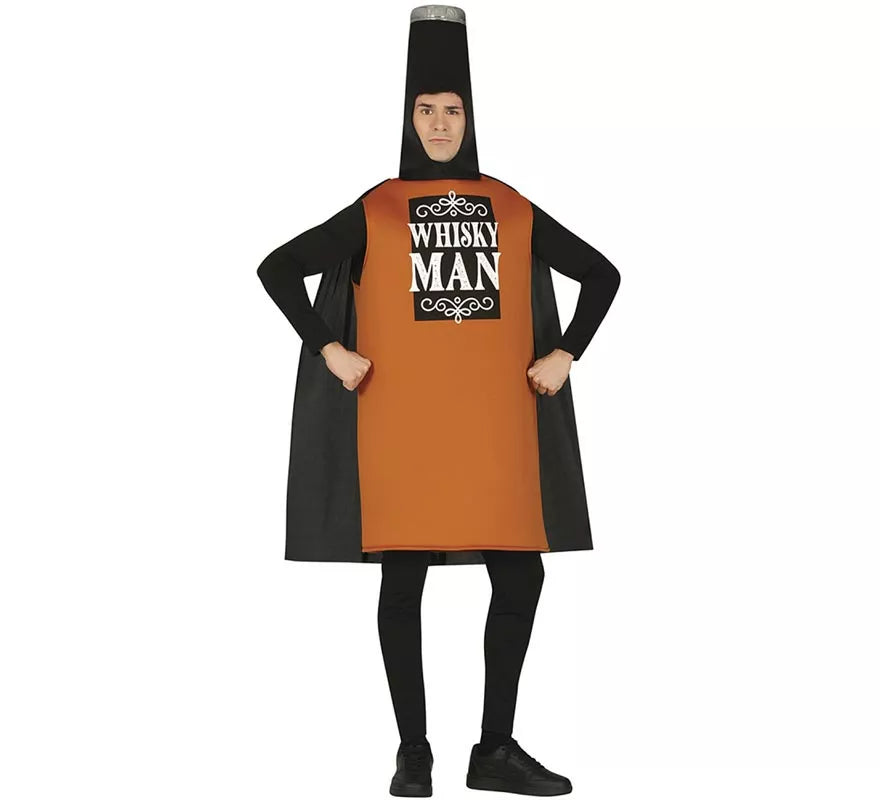 Translation missing: it.Disfraz de Botella Whiskeyman para adultos