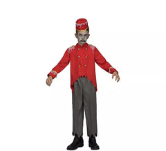 Costume di bottoni zombie per ragazzo