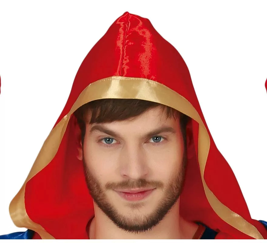 Disfraz de Boxeador Rojo y Azul para hombre