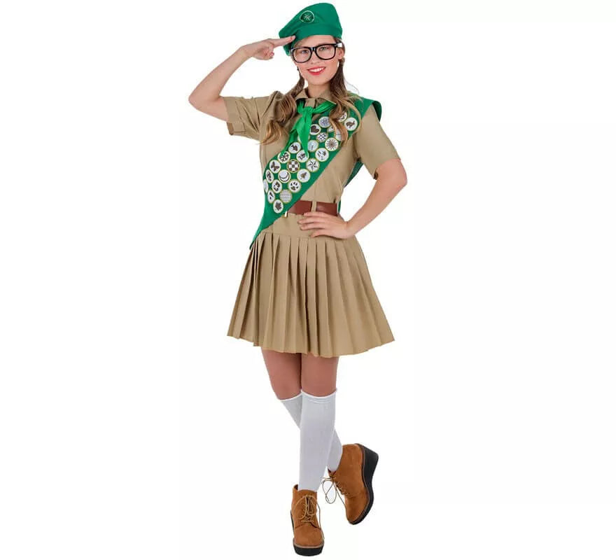 Translation missing: it.Disfraz de Boy Scout para mujer
