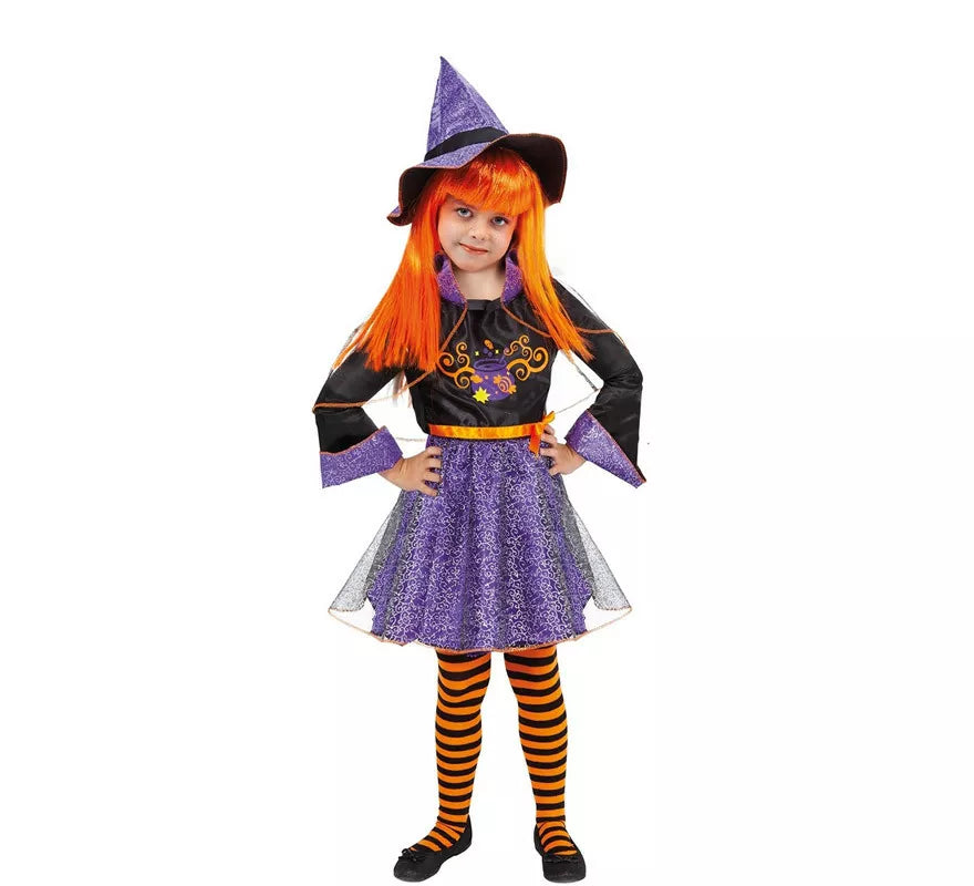 Translation missing: es.Disfraz de Bruja Abracadabra para niña