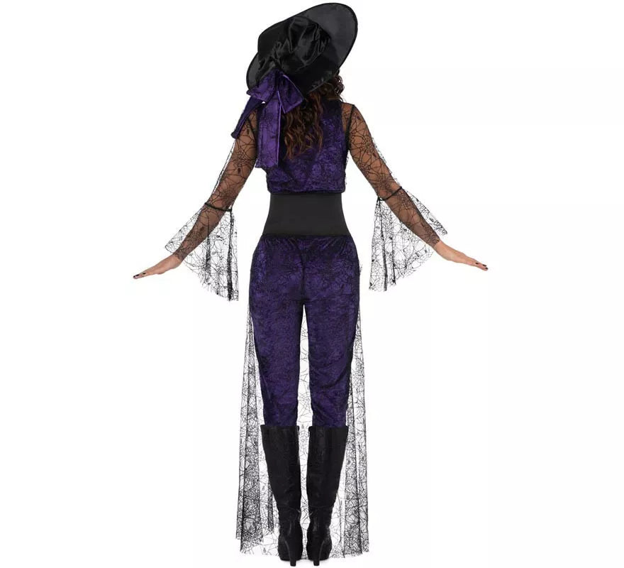 Translation missing: es.Disfraz de Bruja del Aquelarre morada para mujer