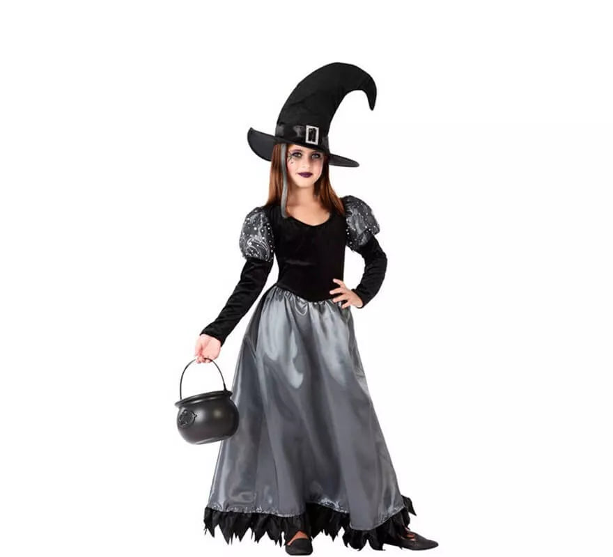 Translation missing: it.Disfraz de Bruja Elegante para niña