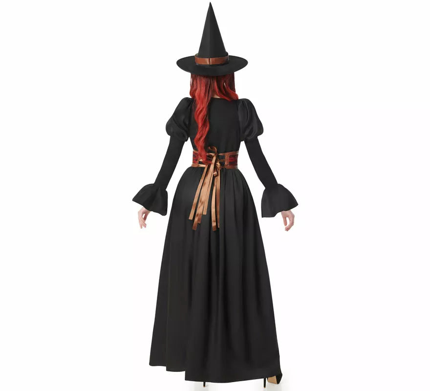Translation missing: it.Disfraz de Bruja negro con Corset para mujer