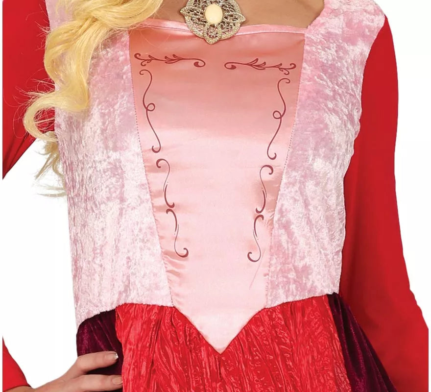 Translation missing: es.Disfraz de Bruja rojo para mujer