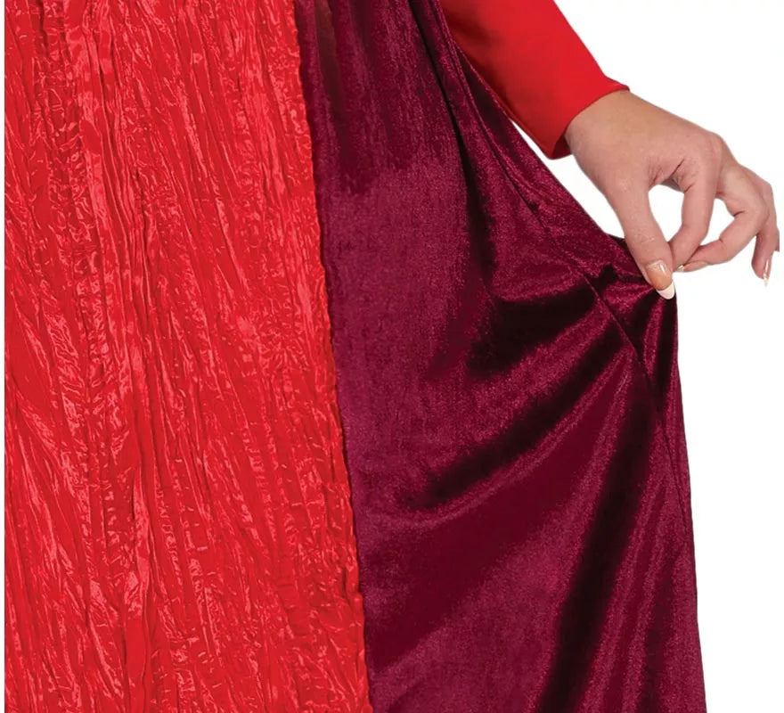 Translation missing: es.Disfraz de Bruja rojo para mujer