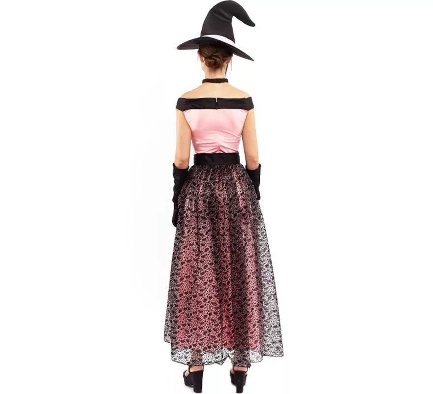 Translation missing: es.Disfraz de Bruja Rosa Vintage para mujer