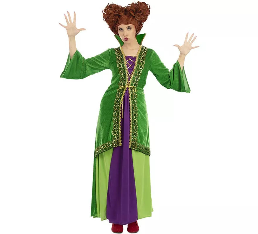 Translation missing: it.Disfraz de Bruja verde para mujer
