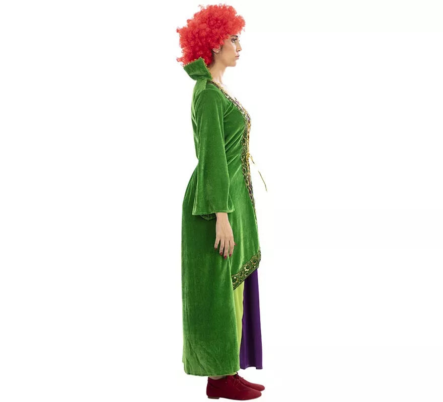 Translation missing: es.Disfraz de Bruja verde para mujer